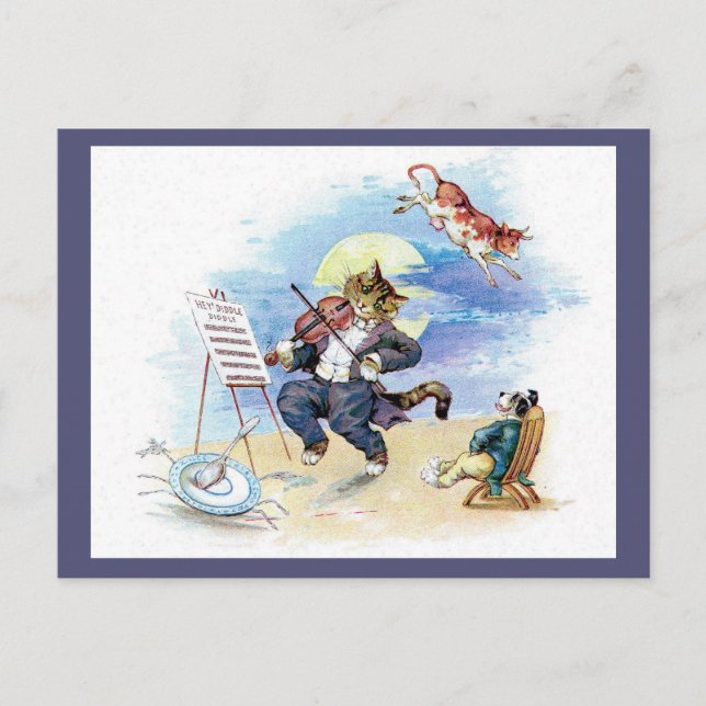 Carte Postale Diddle Diddle Nursery Rhyme (Devant)