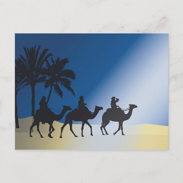 Carte Postale Die drei Weisen aus dem Morgenland (Devant)