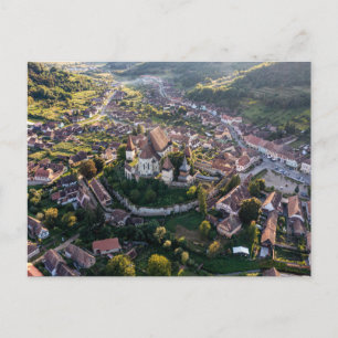Carte Postale Die Kirchenburg Biertan à Rumänien
