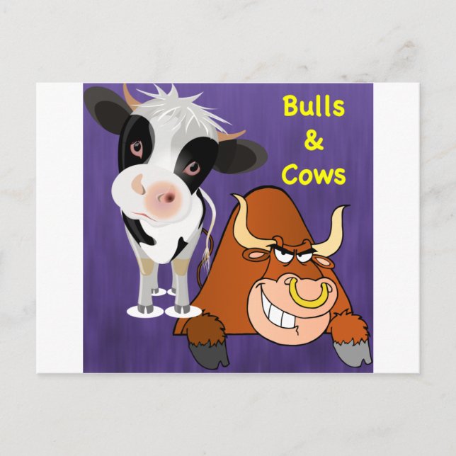 Carte Postale Die Schöne und das Biest Cowstyle (Devant)