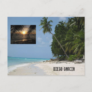 Carte Postale Diego Garcia