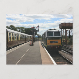 Carte Postale Diesel et le Quantock Belle à Bishops Lydeard,