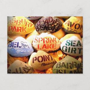 Carte Postale Dieu bénisse la côte du Jersey.