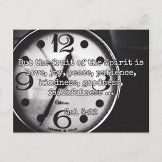 Carte Postale Dieu cite : Gal 5:22 — "Fruit de l'Esprit"