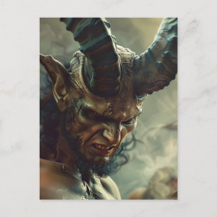 Carte Postale Dieu et les monstres - Pan