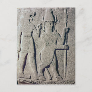 Carte Postale Dieu Hittite Uomi, Karkemish