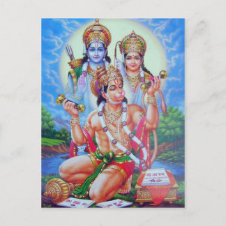 Carte Postale dieu indien