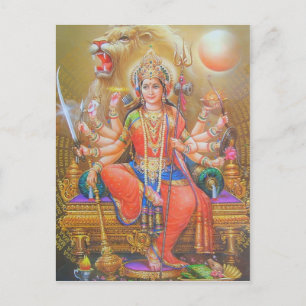 Carte Postale dieu indien