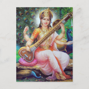 Carte Postale dieu indien