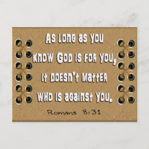 Carte Postale Dieu pour vous