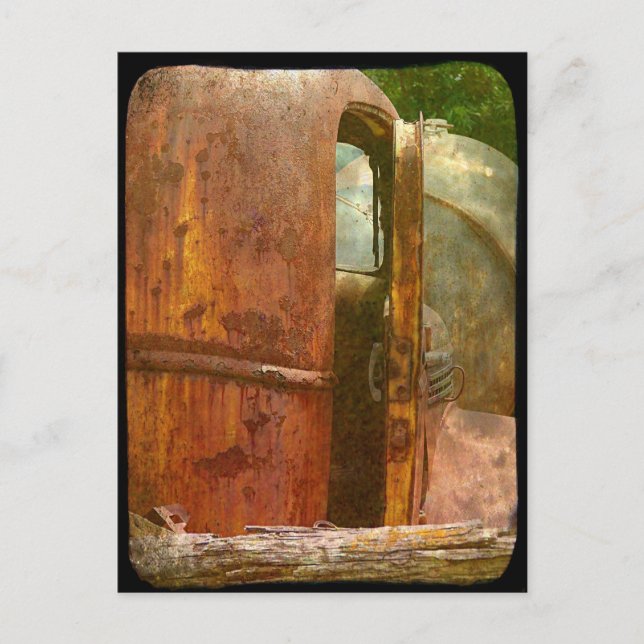 Carte Postale Différentes vues de l'ancien camion 2 (Devant)
