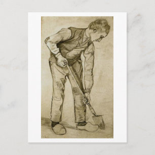 Carte Postale Digger, Vincent van Gogh
