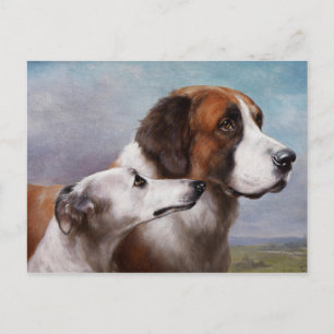 Carte Postale Dignité et grâce par Carl Reichert vintage