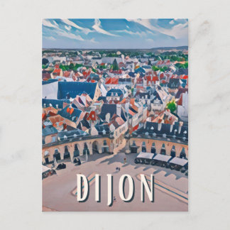 Carte Postale Dijon Photo Vintage 