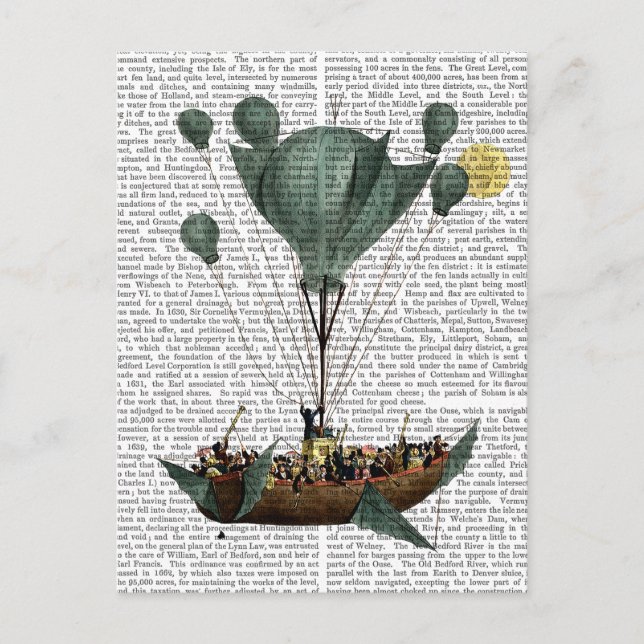 Carte Postale Diligenza Per La Luna 2 (Devant)