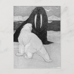 Carte postale d'illustration classique