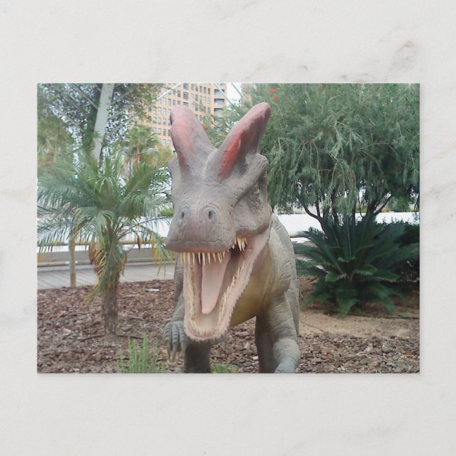 Carte postale Dilophosaurus Dinosaur (Devant)