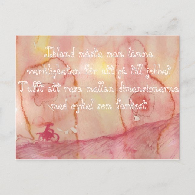 Carte Postale Dimonerna Resa mellan (Devant)