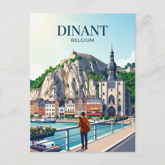 CARTE POSTALE DINANT BELGIQUE (Devant)
