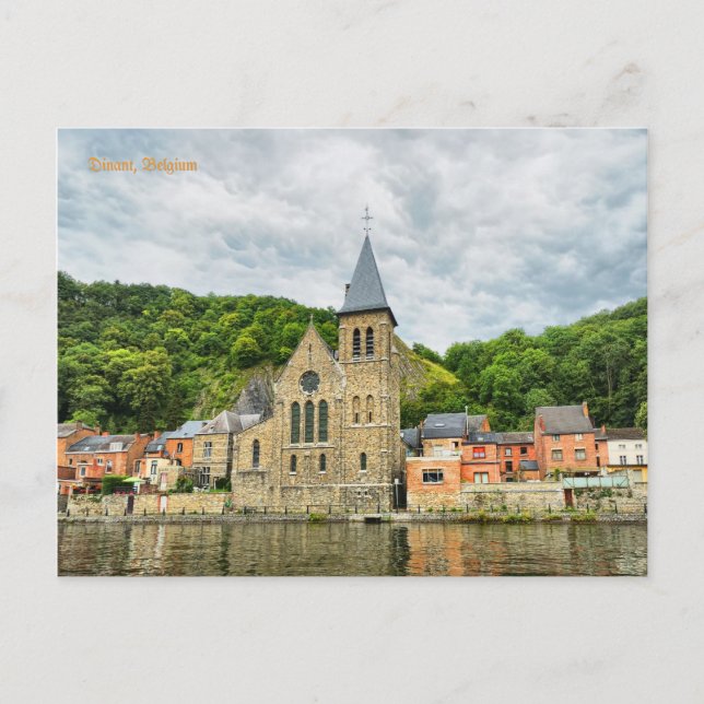 Carte Postale Dinant depuis la Meuse (Devant)
