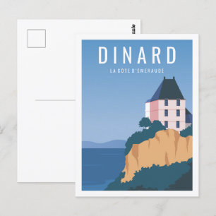 Carte Postale Dinard la côte d'émeraude Lieu de voyage