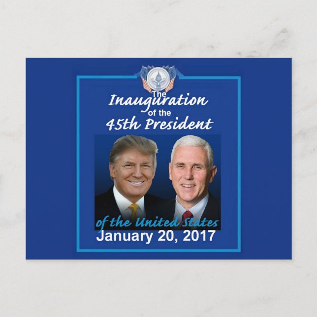 Carte postale d'inauguration TRUMP (Devant)