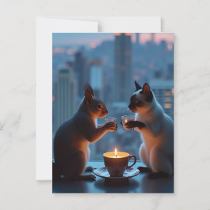 Carte Postale Dîner romantique 