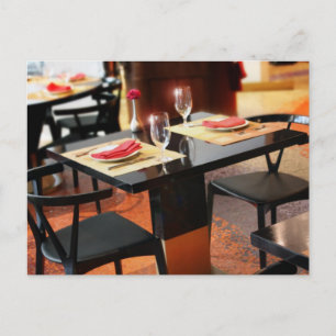 Carte Postale Dîner romantique pour deux