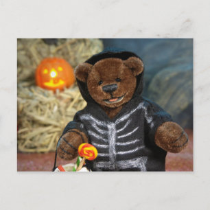Carte Postale Dinky Bears Little Skeleton