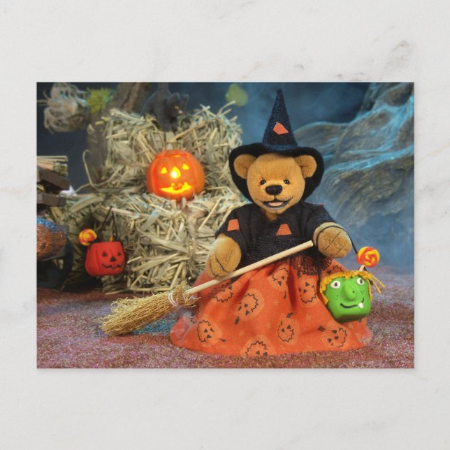 Carte Postale Dinky Bears Little Witch (Devant)