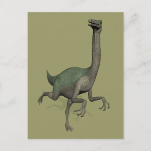 Carte Postale Dino Dinosaur Gallimimus