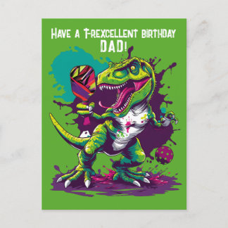 Carte Postale Dino-mite marrante