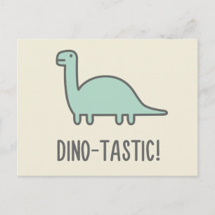 Carte Postale Dino-Tastic