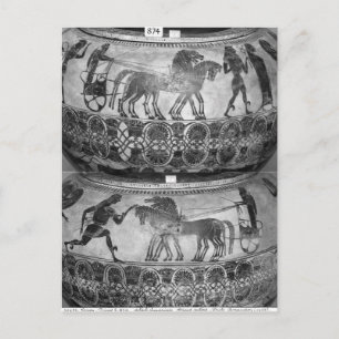 Carte Postale Dinos mansardés