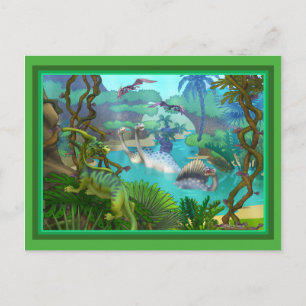 Carte Postale Dinosaure