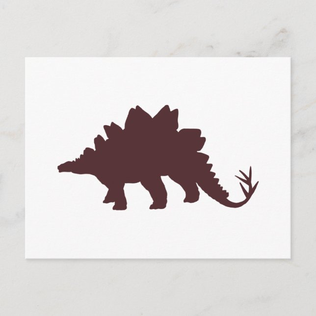 Carte Postale Dinosaure Brown (Devant)