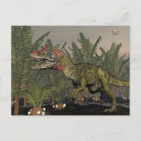 Dinosaure de cristolophosaurus - rendu 3D