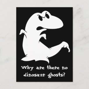 Carte Postale Dinosaure Ghost