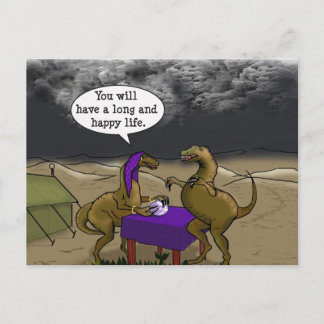 Carte Postale Dinosaure Psychique