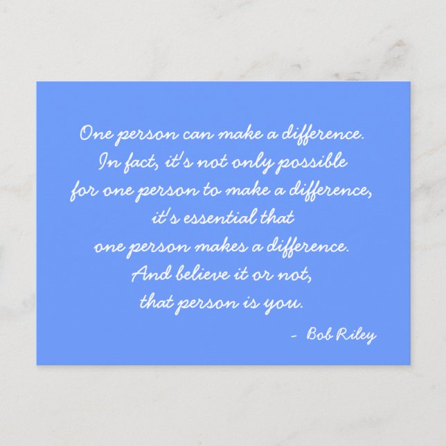 Carte postale d'inspiration (Devant)