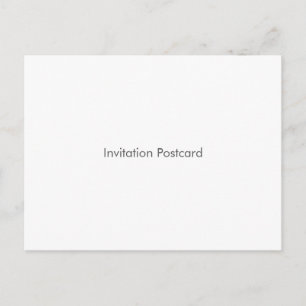 Carte postale d'invitation