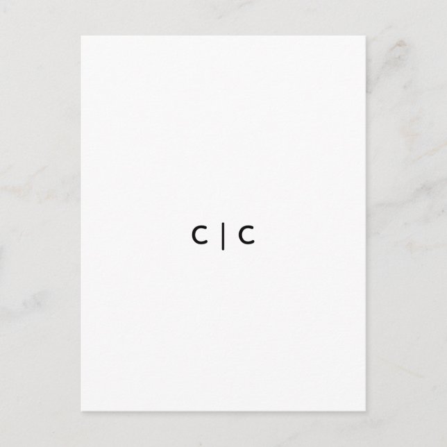 Carte postale d'invitation (Devant)