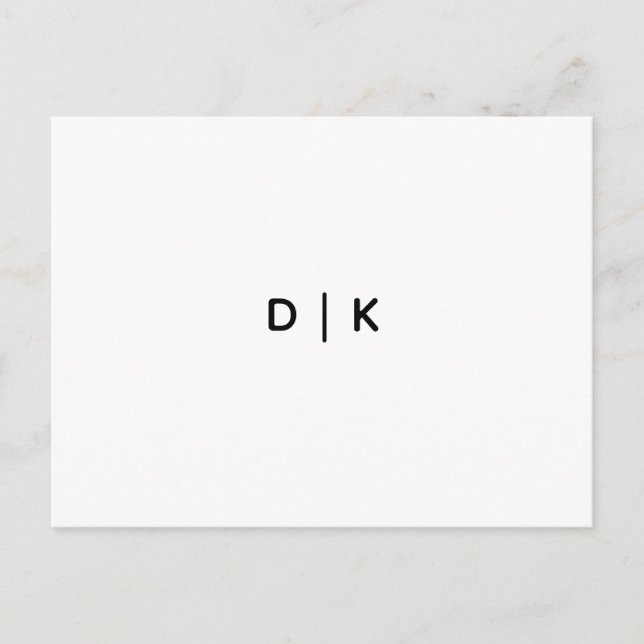 Carte postale d'invitation (Devant)
