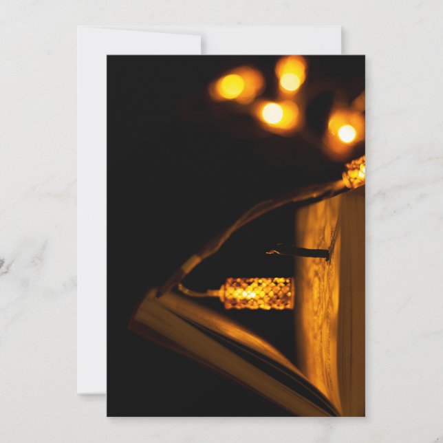 Carte postale d'invitation 13 x 18 cm (Devant)