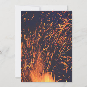 Carte postale d'invitation 5 " x 7"