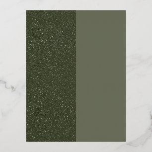 Carte Postale D'invitation À Feuilles D'aluminium Carton d'invitation en feuille métallisée à textur