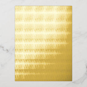 Carte Postale D'invitation À Feuilles D'aluminium Créez Votre Propre Conception Personnalisée Gris F