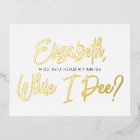 Soyez Ma Femme D'Accueil Drôle Tandis Que Je Pisse