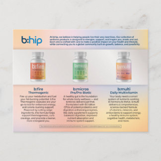 Carte postale d'invitation bhip