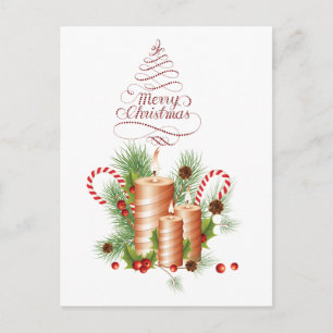 Carte postale d'invitation de Joyeux Noël